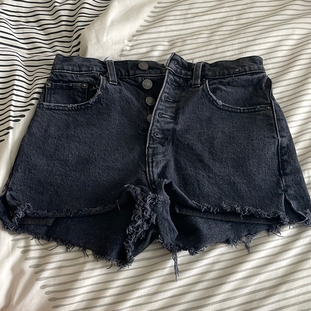Abercrombie button up shorts